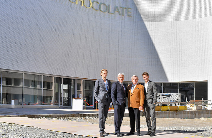 Building handover Lindt Home of Chocolate