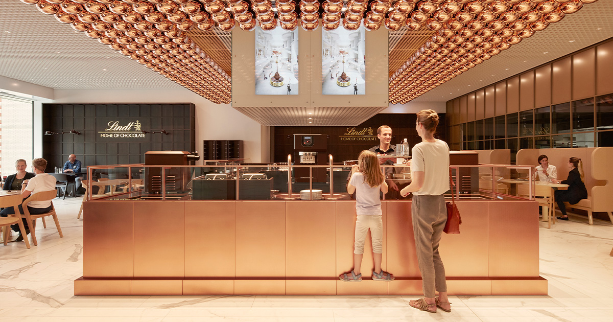 Café im Lindt Home of Chocolate