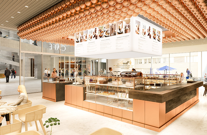 Come and enjoy the Café at the Lindt Home of Chocolate