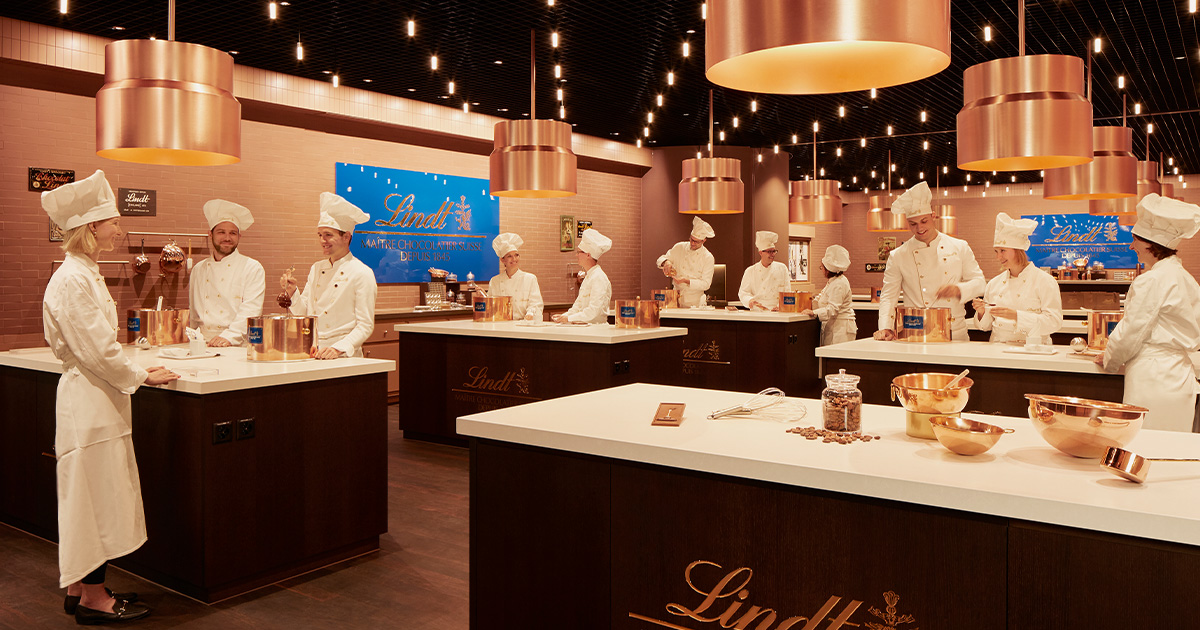 Schokolade selber machen in der Lindt CHOCOLATERIA