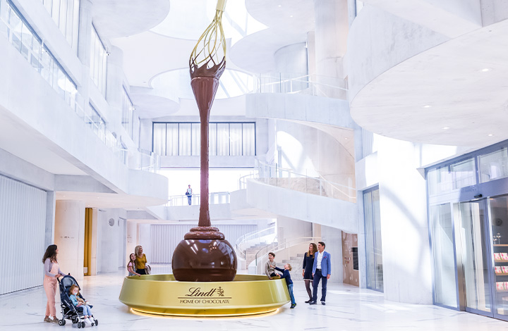 The fantastic chocolate fountain